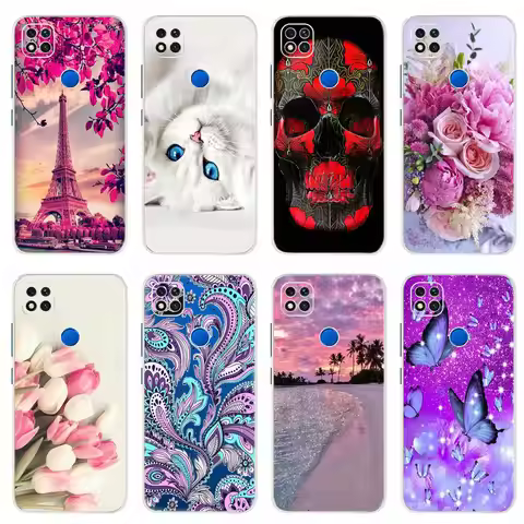 For xiaomi redmi 9C nfc 9a 9 Case Soft TPU Silicon Phone Back Cover For redmi 9C Redmi 9 C 9A 9 A re