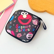 Cute Little Monster Portable Earphone Hard shell Zipper Bag Headphone SD TF Cards Storage Case Bag Carrying Pouch