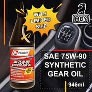 3532 75W-90 SYNTHETIC GEAR OIL WITH LIMITED SLIP