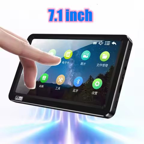 7.1 inch Full Touch Screen MP4 Player Bluetooth MP5 HiFi Sound Music MP3 Player FM/Recorder/Browser/