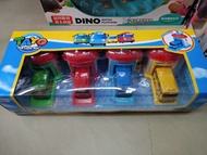 Đồ Chơi Hộp 4 Xe Bus Tayo A1916-4 Có Nhà Đẩy Xe The Little Bus