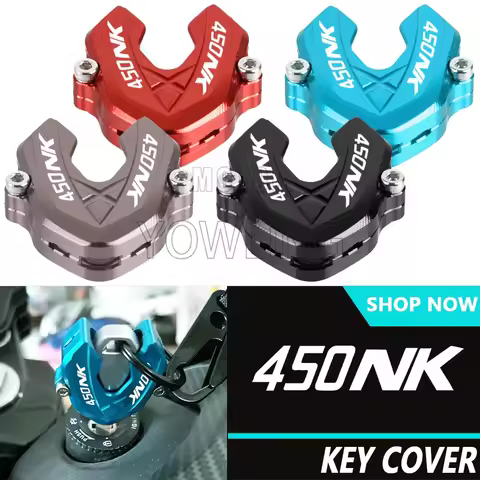 Motorcycle Key Cover Case Shell Keychain Key Chain Accessories FOR CFMOTO 400NK 450NK 450SRS 450SR 4