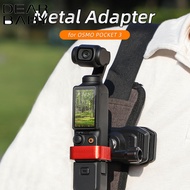 อลูมิเนียมอัลลอยด์อะแดปเตอร์ตัวยึดต่ออะแดปเตอร์สำหรับกล้องใช้ได้กับกล้อง DJI OSMO Pocket 3