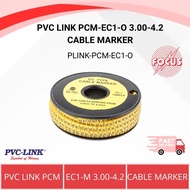 PVC LINK PCM-EC1-O 3.00-4.2 CABLE MARKER (MARKER *O*)