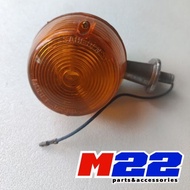 Front headlamp turn signal kawasaki KH100 G7 G7T G7S (Iron Material)