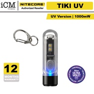 Nitecore TIKI UV keychain led flashlight USB Rechargable (365nm UV) - 1000mW