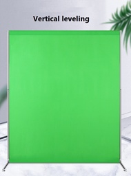 Tenwish 2.5 * 2m Green Screen Background Stand with Green Frame Cloth Backdrop Chromakey Studio Equi