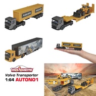 Volvo Construction container transporter 1:64 scale Majorette models