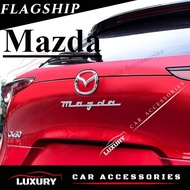 Mazda CX3 CX5 CX7 CX8 CX9 CX30 Mazda 2 Mazda 3 Mazda 6 BT50 MX30 Rear Emblem Rear LoGo Garnish Exeterior Accessories