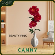 5 Head Artificial Flower Big Head Peony Super Size Peony Flower 100cm Flower For Home Decor 牡丹花 5头 仿