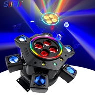 150W Moving Head Light, 10 LED RGBW Beam Stage Lighting, DMX512 Sound Activated Strobe Spotlight for