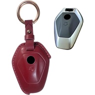 Hand-stitched leather Motorcycle Key Fob Cover Compatible with BMW R1300GS 1300GS R12 2025 ADV Adven