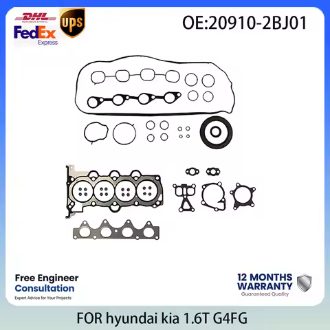 Engine Gasket Kit For Hyundai Kia 1.6L G4FG Elantra i30 Solaris Accent Creta Kia Rio Soul Cerato Cee