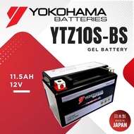 YTZ10S YTZ10 BATTERY GEL YOKOHAMA CB900F CBR919RR KAWASAKI ZX10R1000 SUZUKI AN400 BURGMAN KTM690 DUK