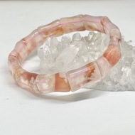 Flower Agate Soft Bangle (Shou Pai)