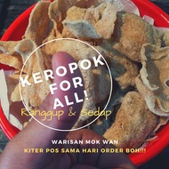 Tamban Fish Chip KEROPOK 400G The Most Powerful Fish KEROPOK