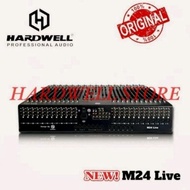 Mixer audio 24 channel bluetooth original Hardwell m 24 live m24 live