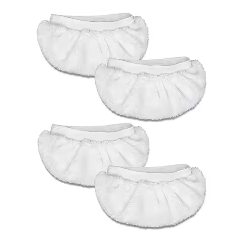 4 Pcs Microfiber Steam Mop Pads For Bissell Steam Shot,Comforday,Pursteam,Wagner Spraytech Dupray Ne