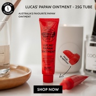 Lucas Papaw Lips Ointment 25g 100% Original Pawpaw Cream For Skin/ Lips Dryness Crack Best Moisturis