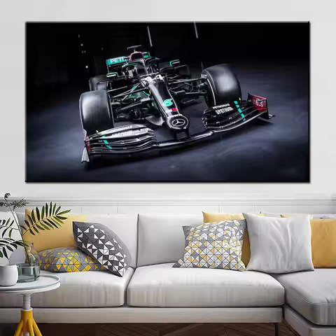 Canvas Art Poster F1 W11 EQ Performance Decor Painting Living Room Wall Picture Print Bedroom Home D