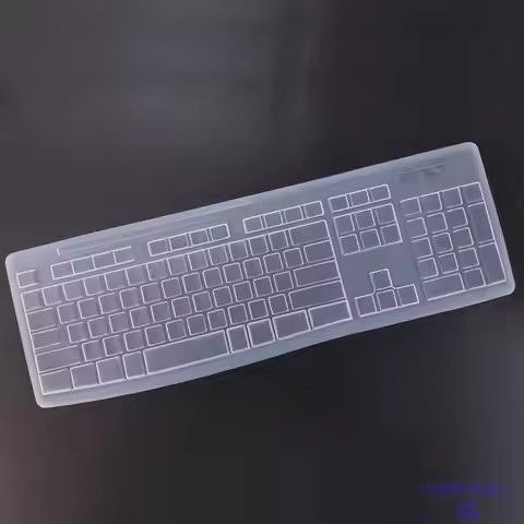 Silicone Keyboard Cover Skin For Logitech MK120 MK235 MK270 MK320 MK345 MK375S K380 K400 K480 K400 M