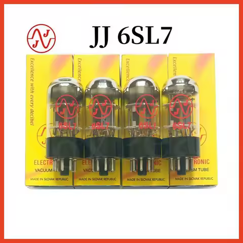 JJ 6SL7 Vacuum Electron Tube Replace 6SL7 6SL7GT 6N9P 6N9 6H9C 5691 6N2 WE6SL7 HIFI Audio Tubes Valv