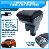 Car Armrest Toyota Wigo 2013 2014 2015 2016 2017 2018 2019 2020 2021 2022 2023 2024 2025 Console Box