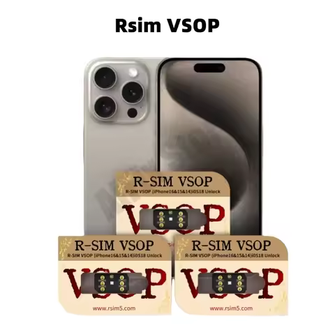 Rsim VSOP V3.2 with QPE MEP Intel Operation Way for iPhone 12mini 13mini 16 15 14 11 X 8 7 iOS18 iOS