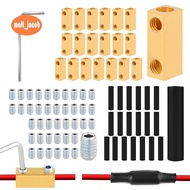 20pcs 8 Gauge Wire Connectors,8 AWG Docking Connector Quick Wiring Connection Terminal 20A Wire Term