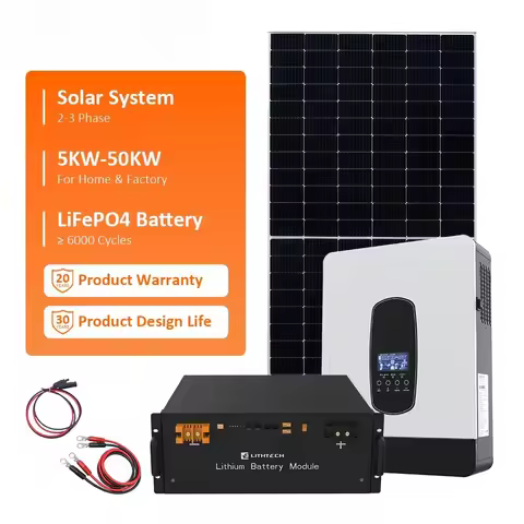 Off Grid Solar Energy System 5KW 10KW Hybrid Solar Power System Home Solar Panel Complete Kit