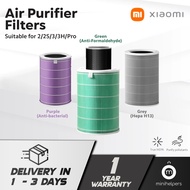 【READY STOCKS】Xiaomi Air Purifier Replacement Filters | Anti-Bacterial Filter | Formaldehyde | H-13 Grey Fil