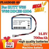 PL443048-4S 700mAh 14.8V Li-ion Rechargeable Battery for HUTT W55 W66 DDC55 G104 Glass Cleaning Mach