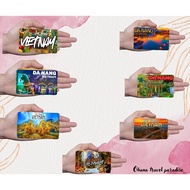 ohana Rubber Ref Magnet Souvenir - Danang, Vietnam Design