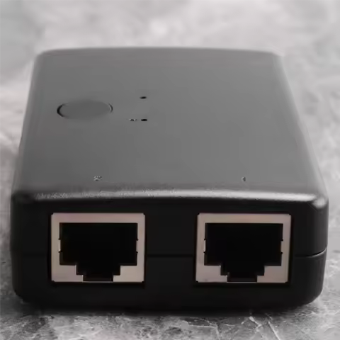 Mini 2 Port Rj45 Lan Hub Network Switch Box Rj45 Splitter Switch