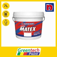 ( 7 Liter ) NIPPON MATEX EMULSION PAINT / MATEX 7L / CAT DINDING SIMEN DALAM RUMAH CANTIK / CAT KAPU