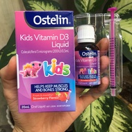 Sản Phẩm Bổ Sung Vitamin D3 Cho Bé Ostelin Kids Vitamin D3 Liquid 20Ml Chính Hãng - Dạng Nhỏ Giọt Hư