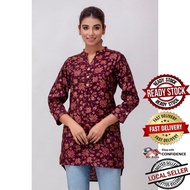 Kurti Indian Women Kurtis Top Saree Sari Punjabi Suit Readymade Kurti UD38369APTP