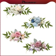 [Phenovo] PEW Flowers Wedding Ceremony Aisle Chair Decorations Decorative Artificial Flowers for Cel