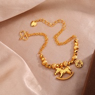 Whole Store Promotion Bracelet ancient Law Sand gold immediately Rich Flashing Ice Ice Coin Pony Bra