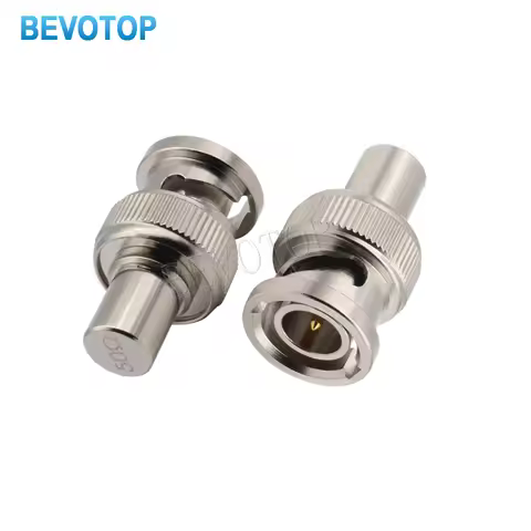 10PCS/lot 50Ohm/75Ohm BNC Male Plug Termination Dummy Load 50/75 Ohm BNC Male Terminator RF BNC Conn
