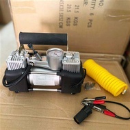 Bơm Hơi Xe Hơi Điện Di Động Có Công Suất Cao Có Đèn Bơm Lốp Xe Hơi Hai Xi-lanh Bơm Khí Điện Di Động