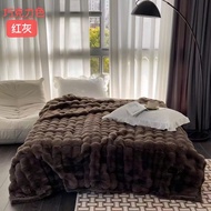 Fox Fur Blanket - Premium Fur Blanket 6Kg Comes With Genuine Carrying Bag - 1st Class Product