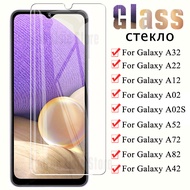 3-1PCS Tempered glass for Samsung Galaxy A32 A42 A52 A72 A22 A12 A02 A02s A82 A 32 5G 4G film screen protector protective glass
