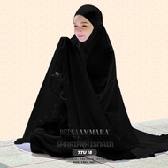 🔥Ready Stock 🔥 Telekung Bella Ammara Embroidery Sharifah Isnain 7tu Collection - Free Woven Bag