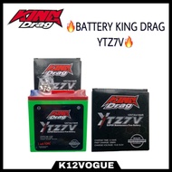 KING DRAG BATTERY YTZ7V NMAX155 / NVX155 V1 / PCX150 / BELANG150 / KTM /LC135 V1-V8 /Y15V1/V2 YTZ7V 