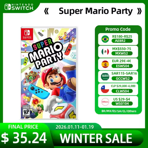 Super Mario Party Nintendo Switch Game Deals 100% Official Physical Game Card Genre Action Platforme