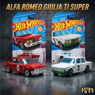 Hot Wheels Alfa Romeo Giulia Ti Super Classical Car 1:64 Hotwheels Classic Car Diecast Toy/