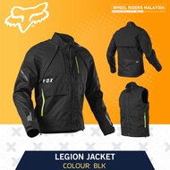 Fox Legion Jacket Motor Riding Jacket Black Ready Stock Original