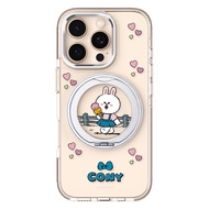 (MagSafe) เคส iPhone ของแท้100% Line Friends สำหรับ IPhone16 16เคส16pro Magsafe เคสใส15pro 15Promax