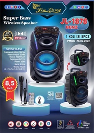 Speaker Koper JINLONG Bluetooth 8 Inch JL 1878 (BENZ)